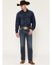 Cinch | Men's White Label Relaxed Straight Performance Stretch Denim Jeans