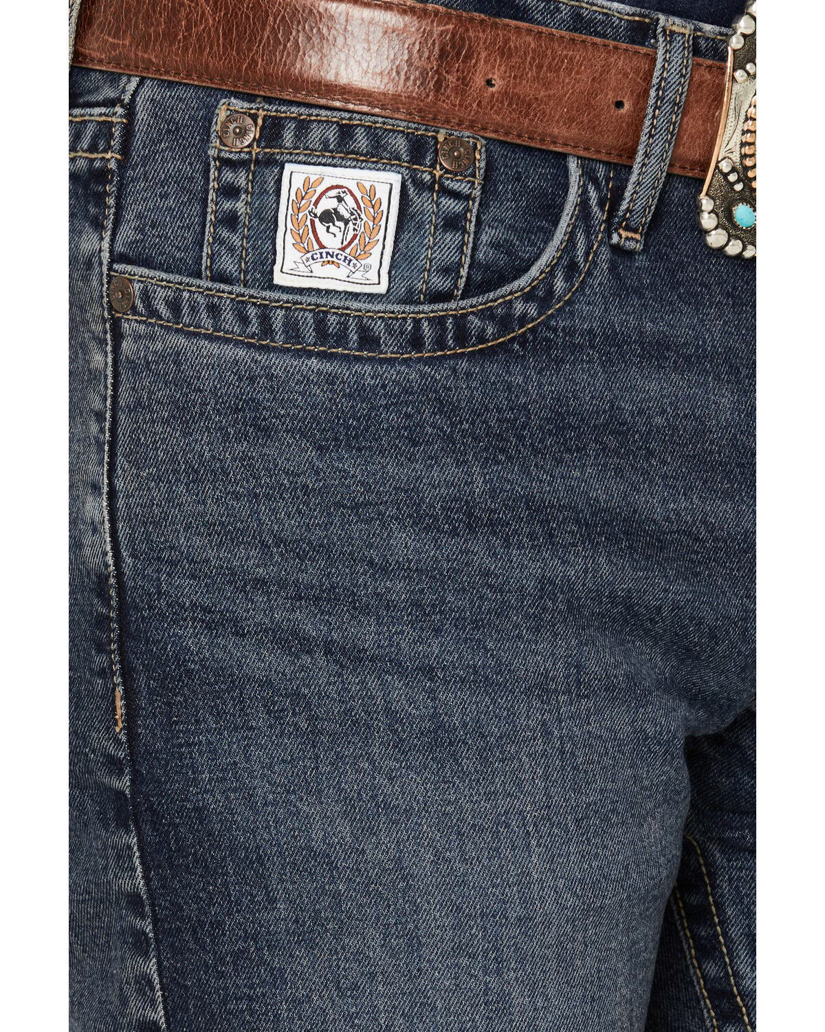 Cinch | Men's White Label Relaxed Straight Performance Stretch Denim Jeans