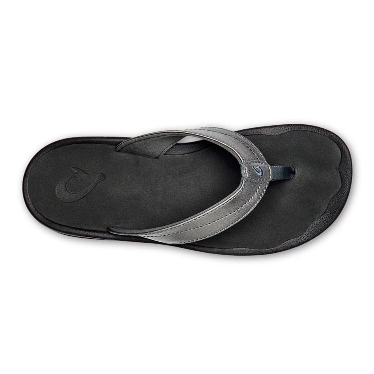 Women's Olukai Ohana Pewter/Black Sandals