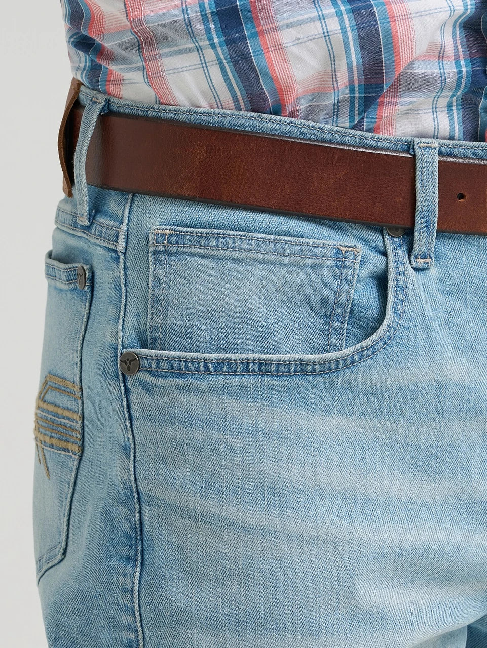 Wrangler Men's 20X 42 Vintage Bootcut Jeans - Light