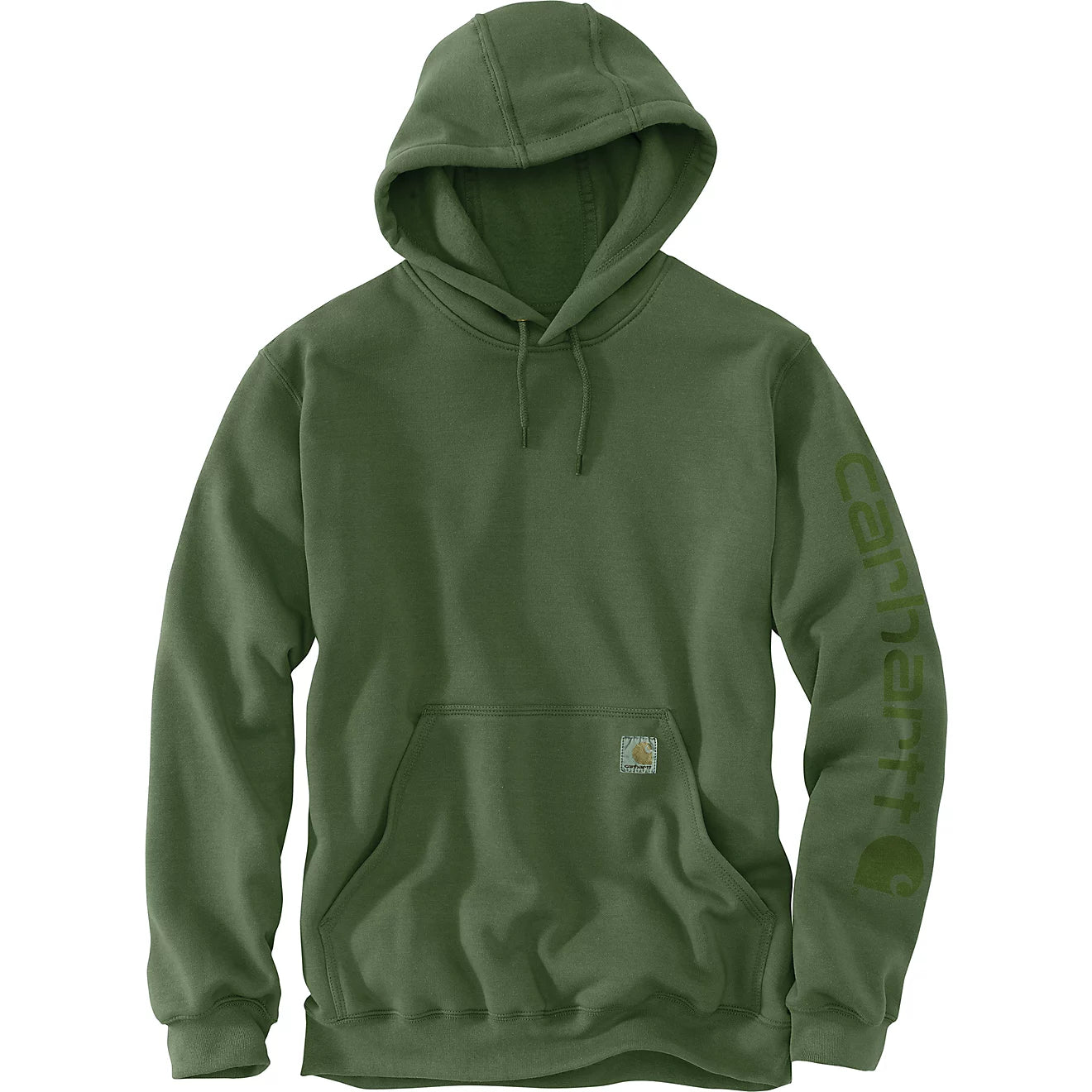 Carhartt Re-Engineered Garment Dyed Hooded Sweatshirt - Leaf