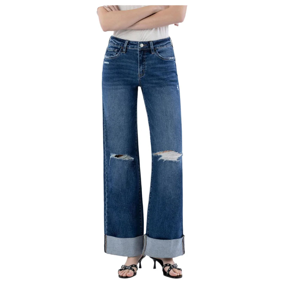 The Lyla High Rise Wide Leg Jeans