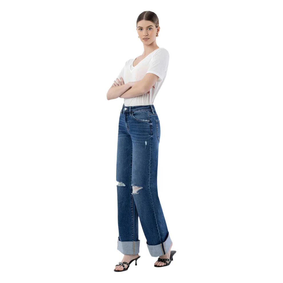 The Lyla High Rise Wide Leg Jeans