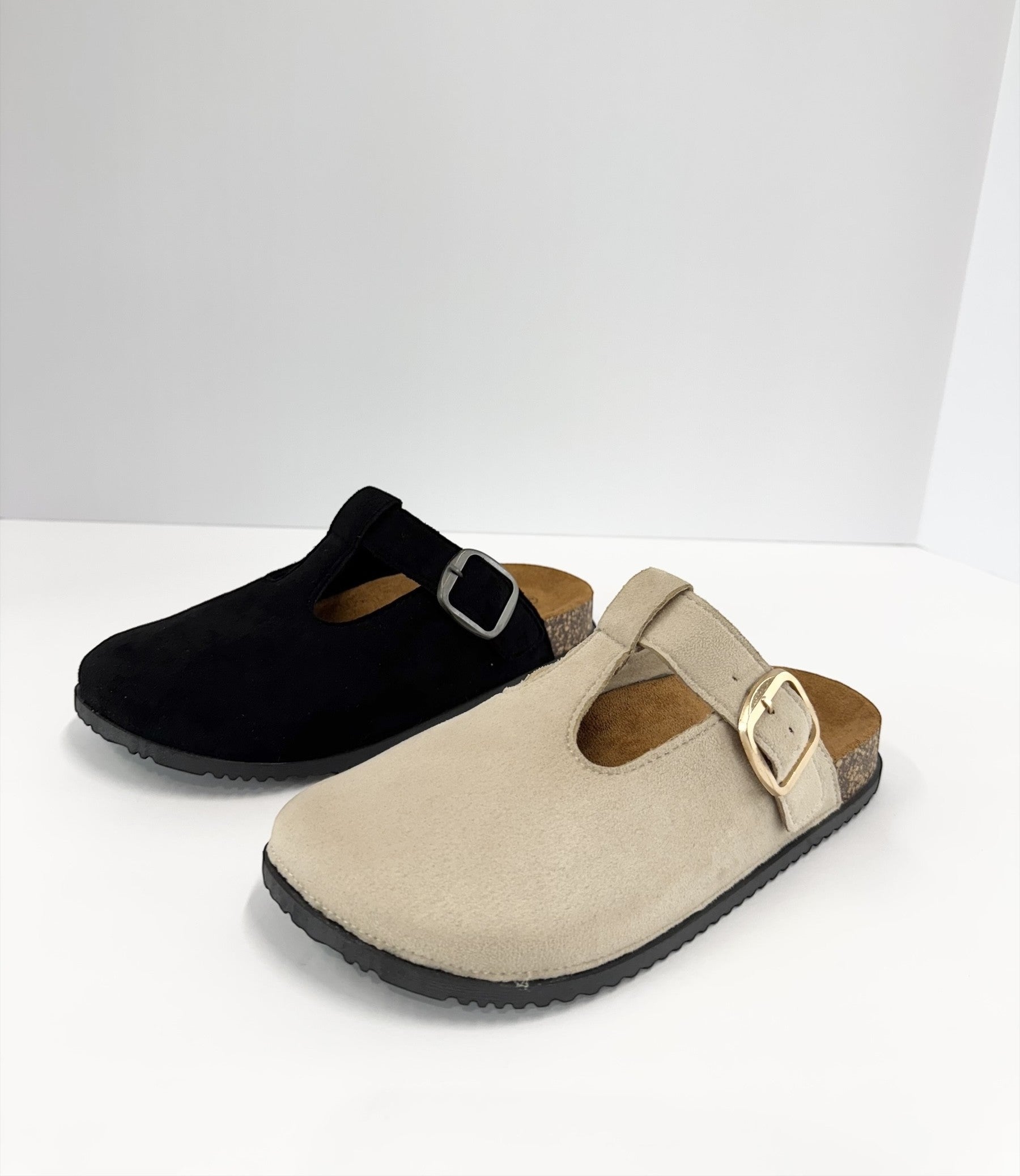 The Cork Clog in Sand