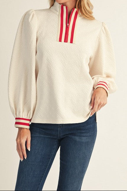 Day After Day Ivory Pullover