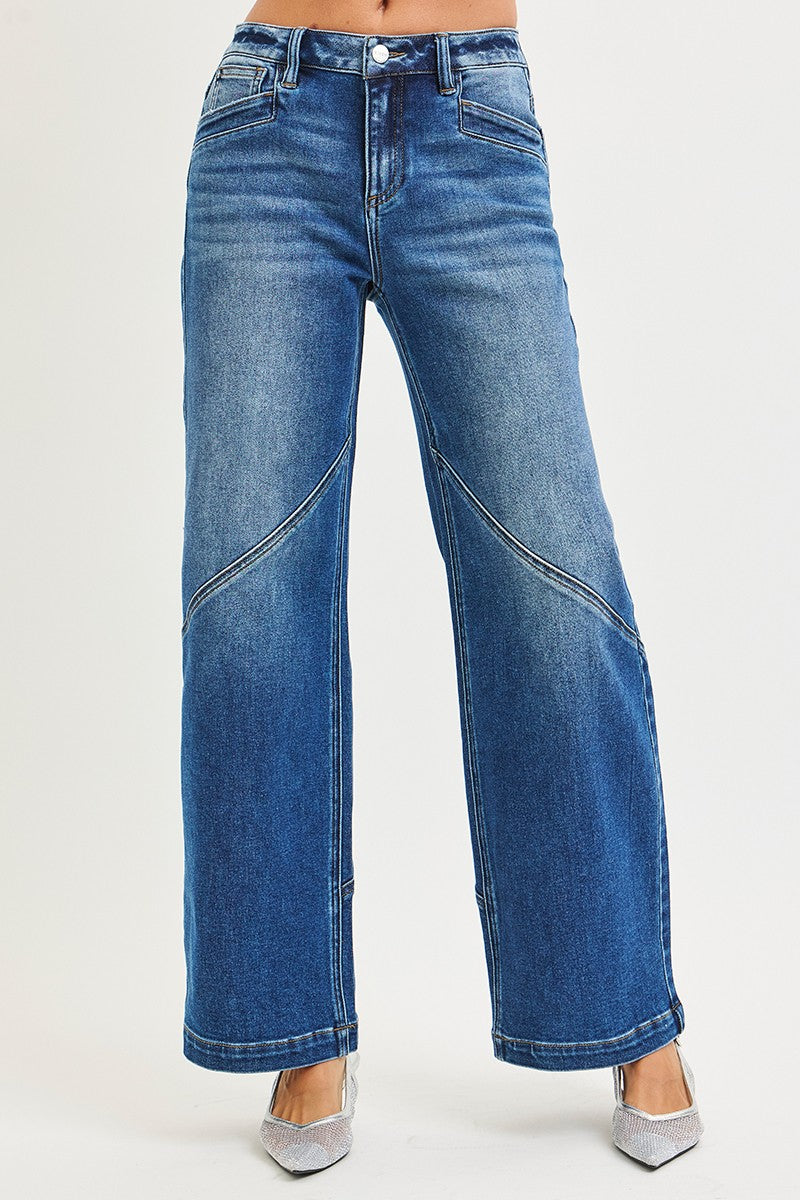 The Brinley Slouch Wide Leg Jeans