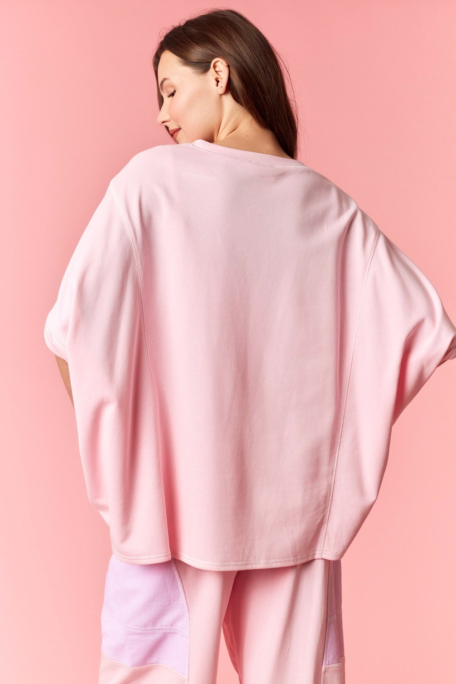 Line & Leisure Pink Oversized Set