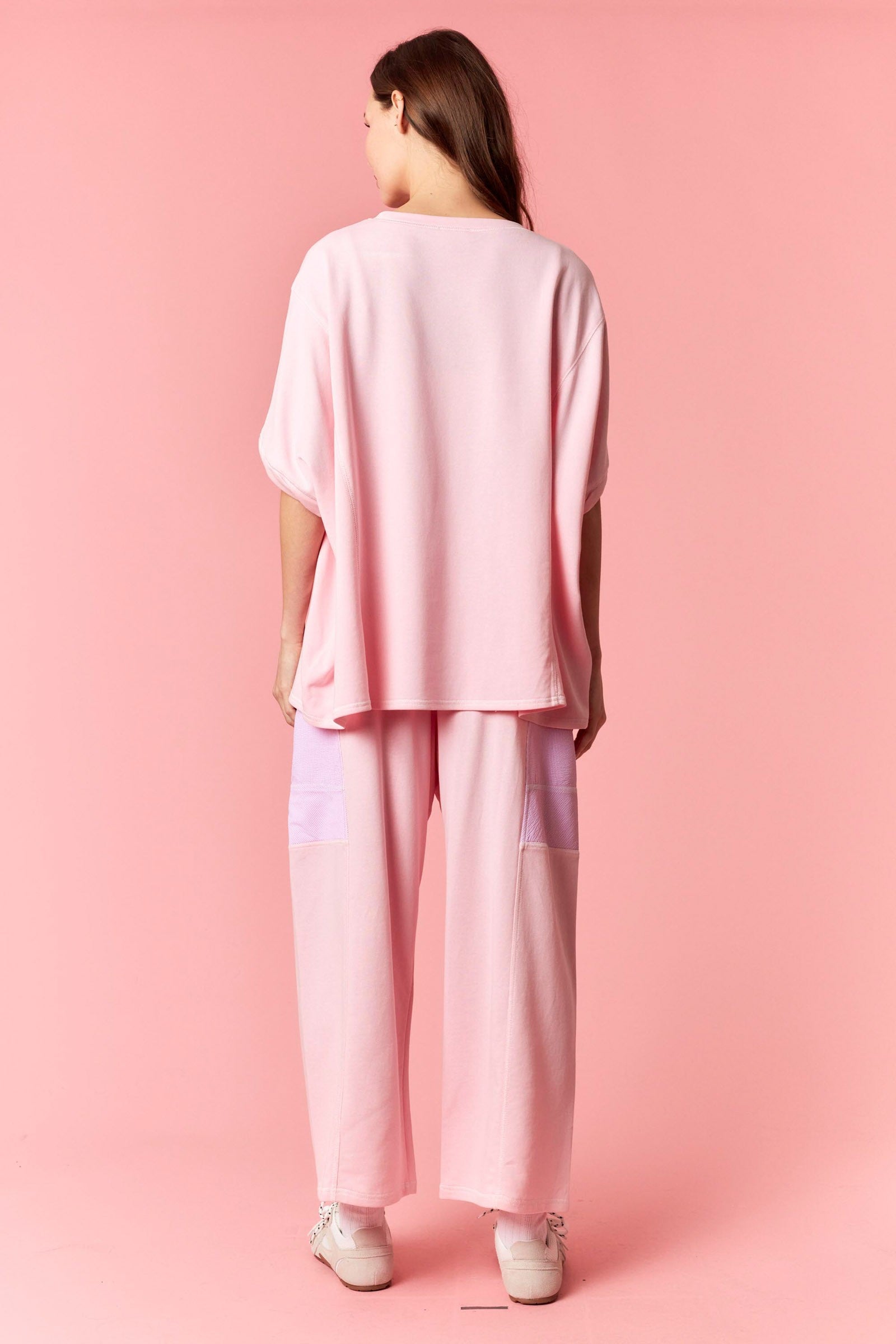 Line & Leisure Pink Oversized Set