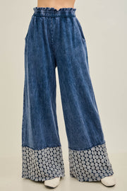 Out of Office Daisy Trim Pants
