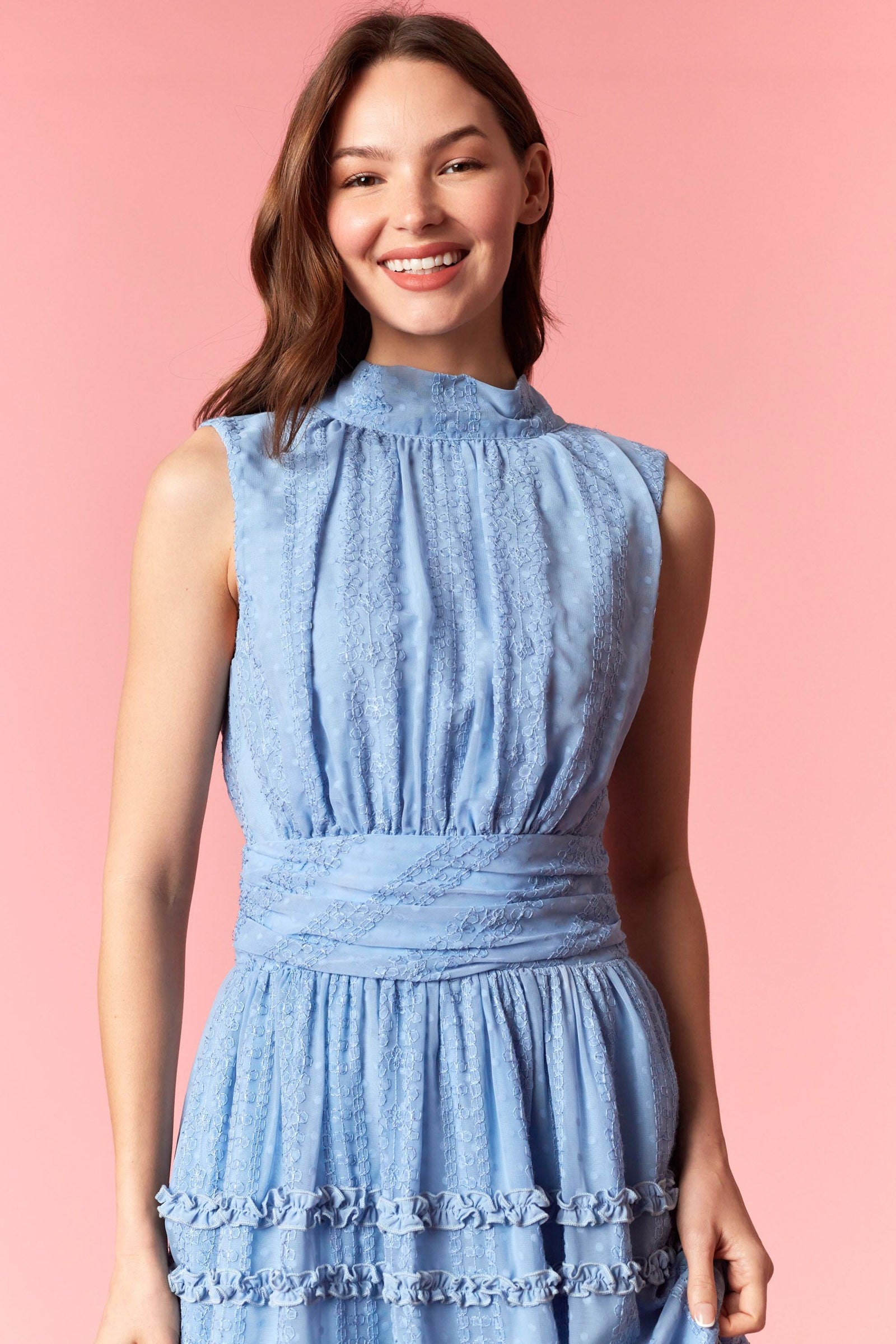 Dreaming in Blues Maxi Dress