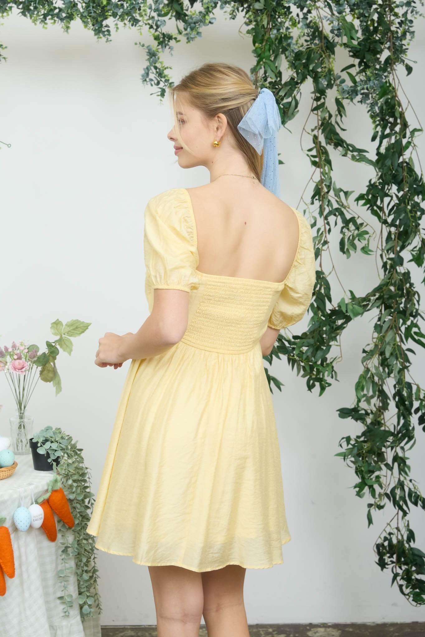Serene Moment Dress in Yellow