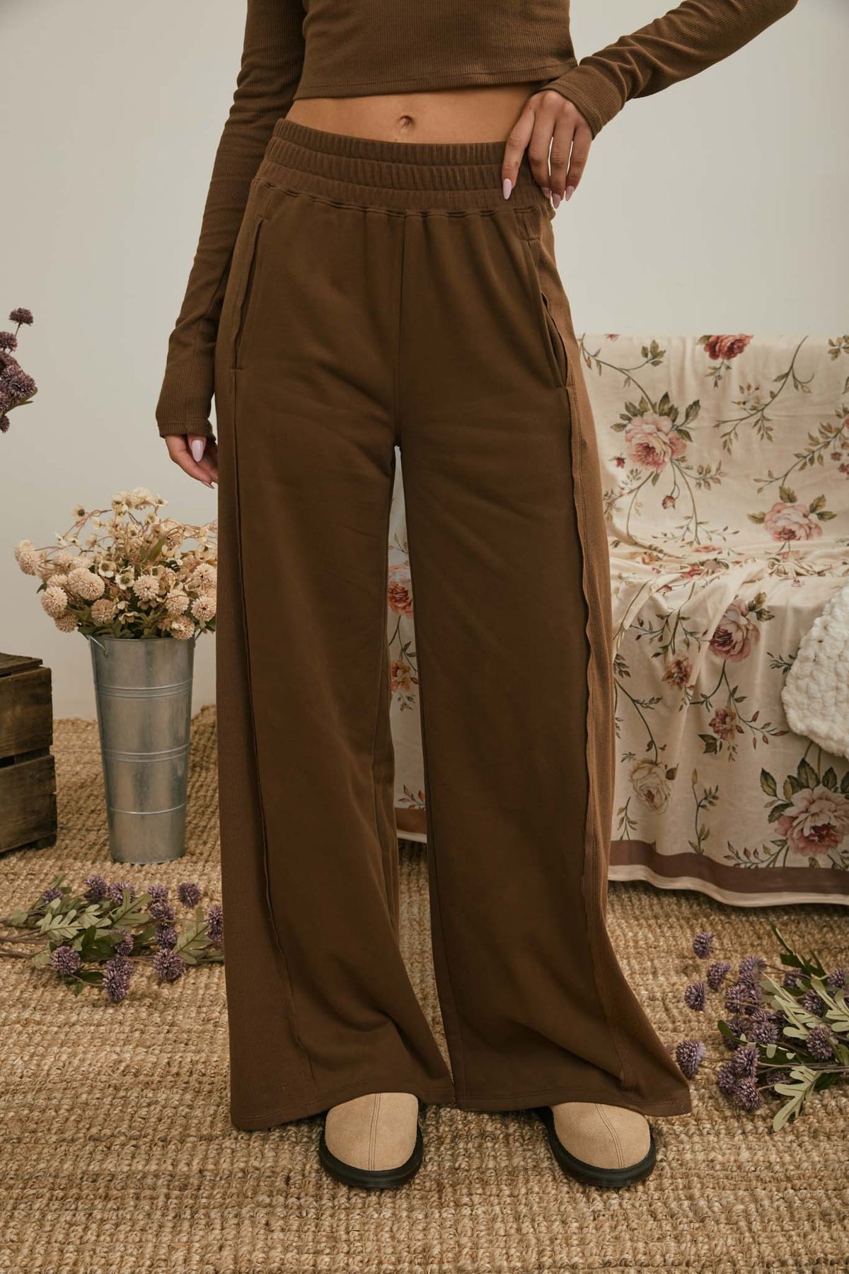 Always an Option Pants in Brown