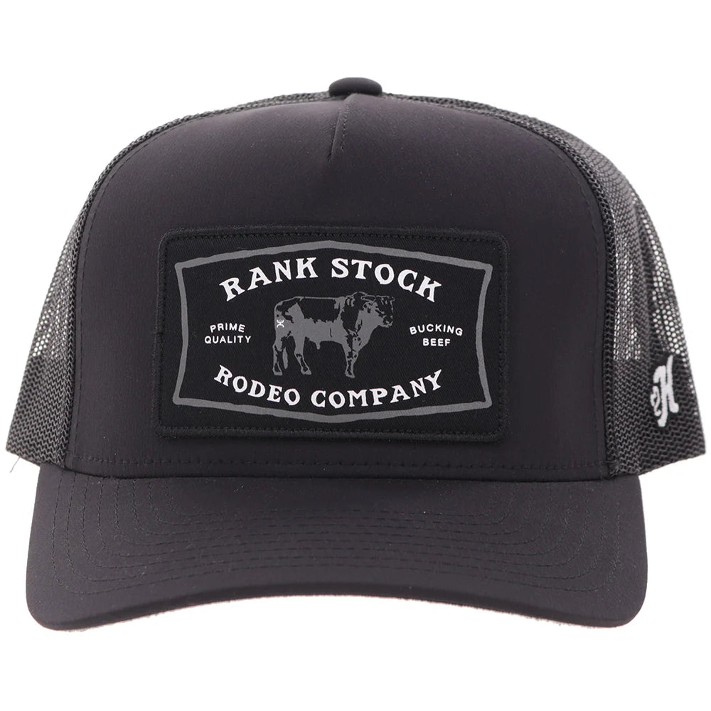Hooey | Youth Rank Stock Hat - Black