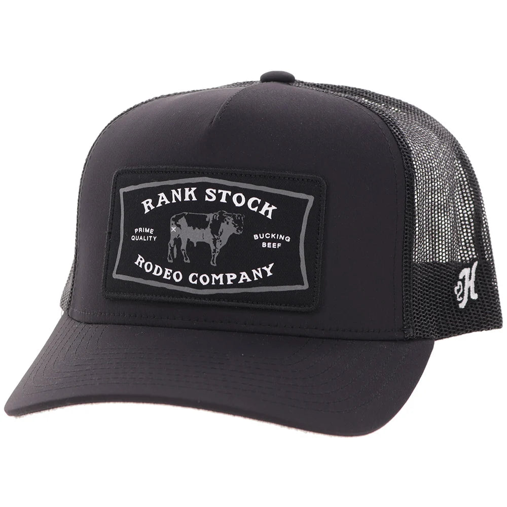 Hooey | Youth Rank Stock Hat - Black