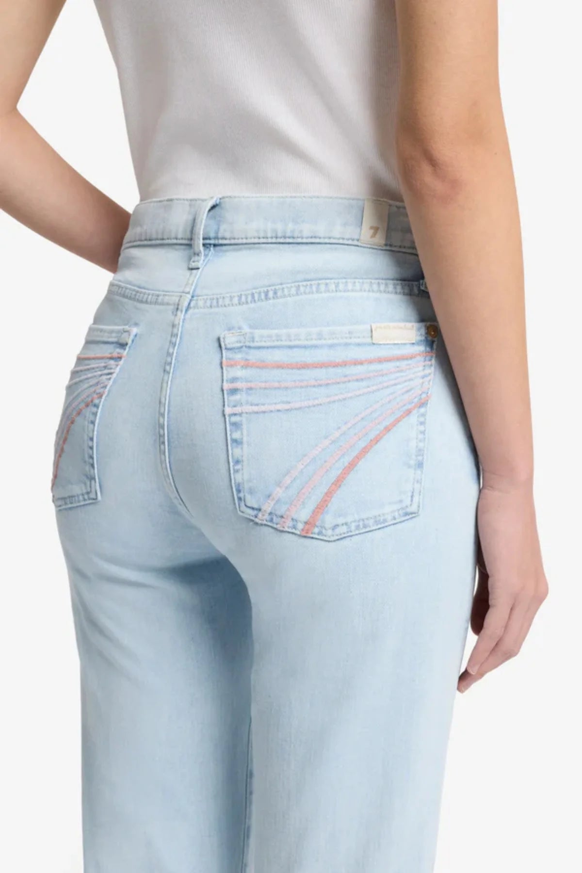 7 For All Mankind Tailorless Left Hand Dojo Wide Leg Jean