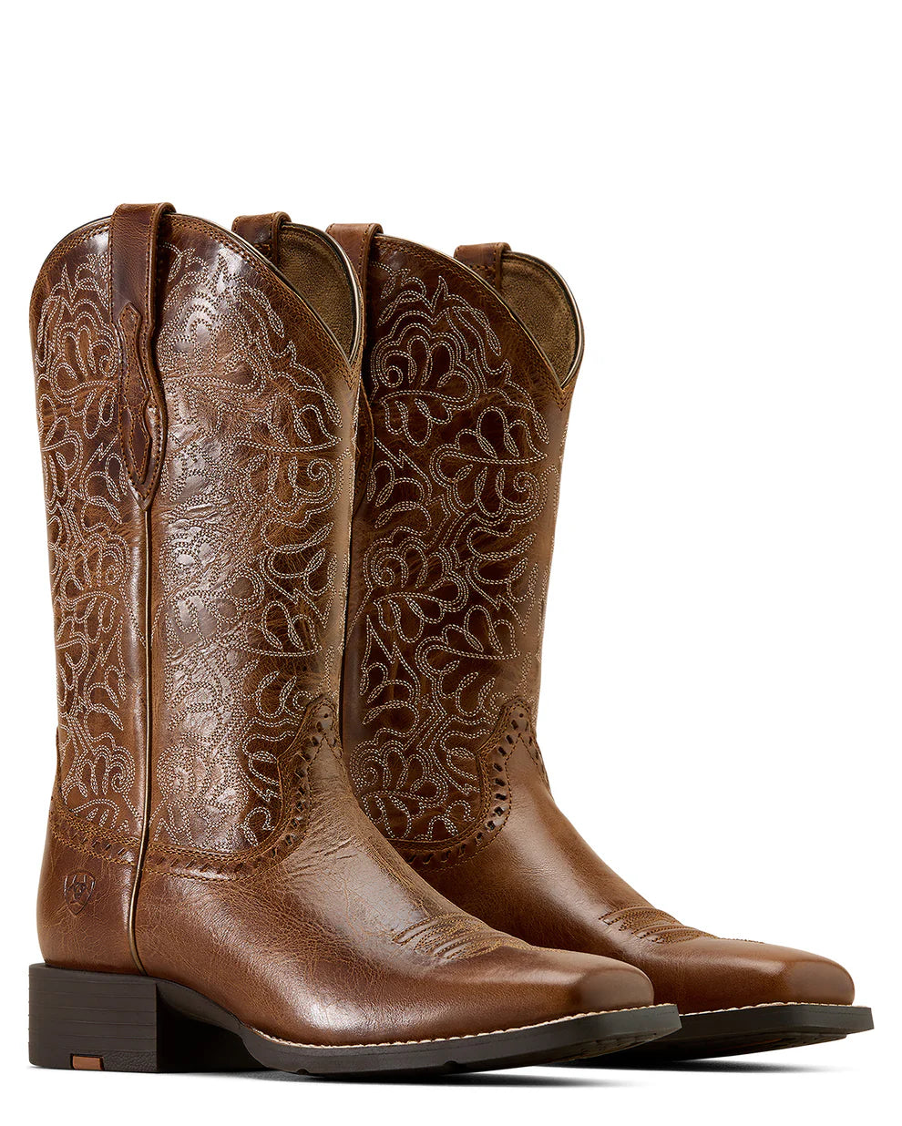 Ariat Women's Round Up Remuda Wide Square Toe Western Boots