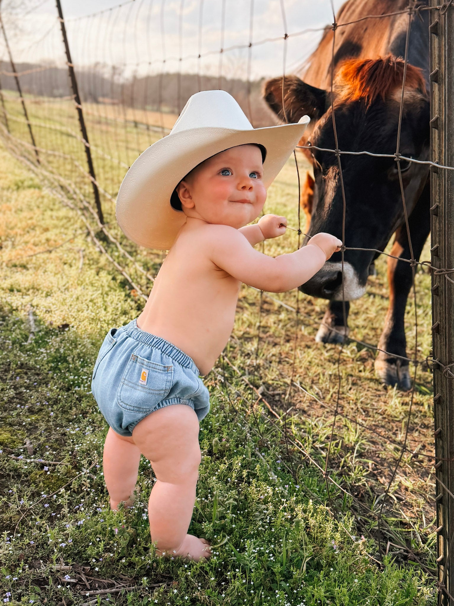 Carhartt Infant Rugged Flex Denim Diaper Cover