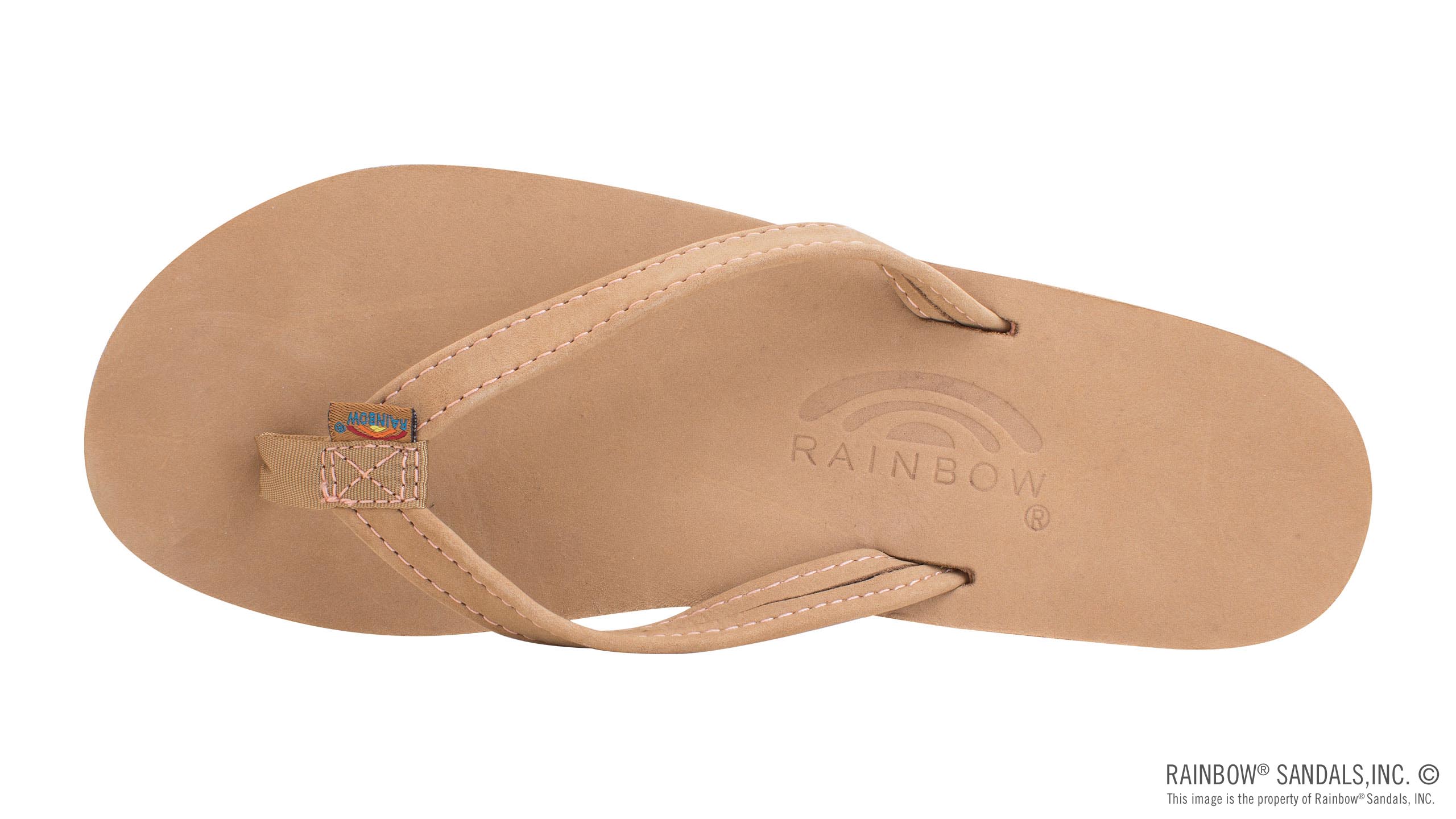 Rainbow Sandals | Women's The Tropics Single Layer Narrow Strap Sandal in Melon