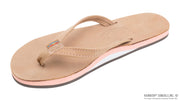 Rainbow Sandals | Women's The Tropics Single Layer Narrow Strap Sandal in Melon
