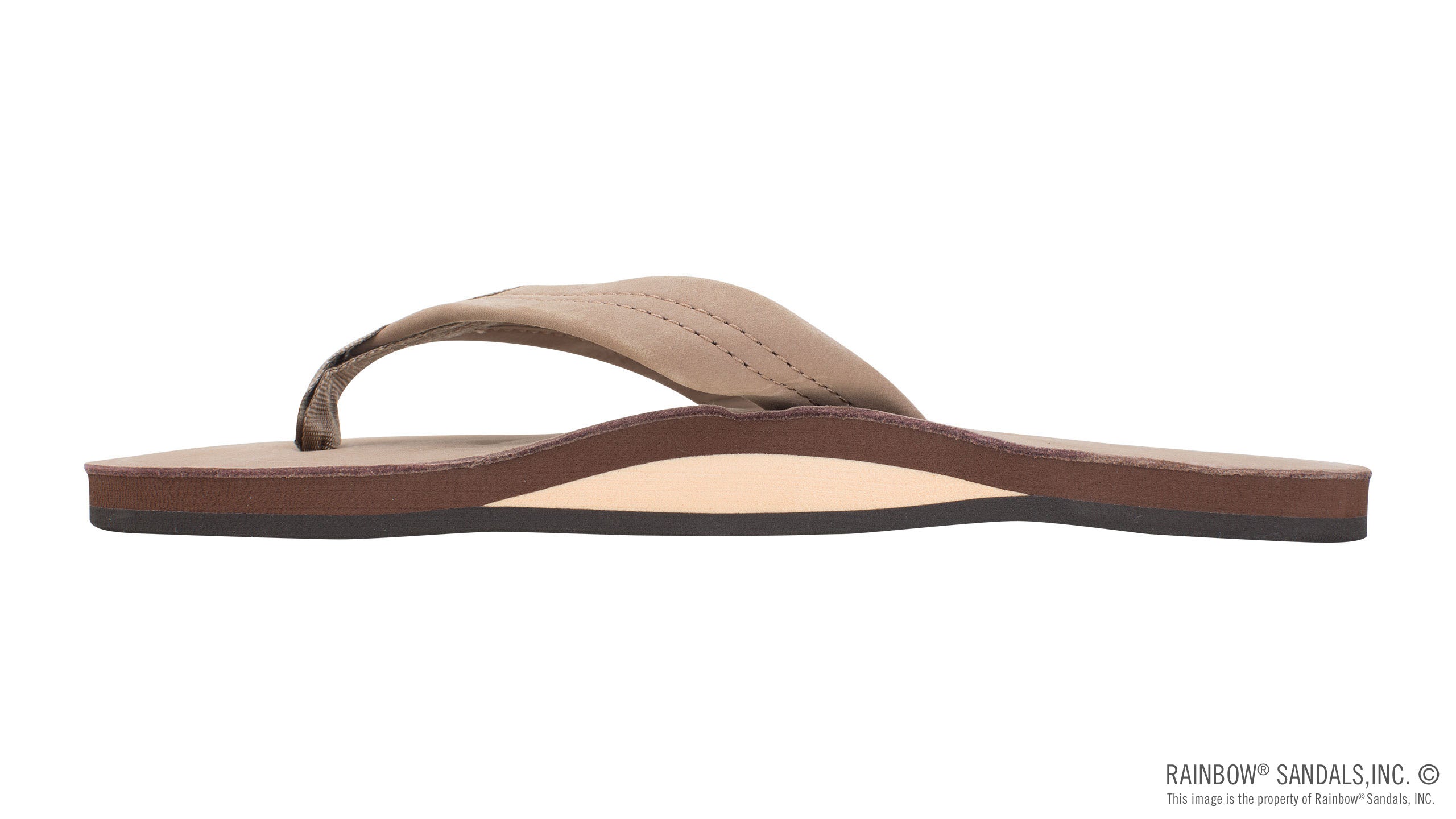 Rainbow Sandals | Women's Single Layer Wide Strap Premier Leather Sandal