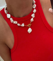 Chunky Pearl Necklace