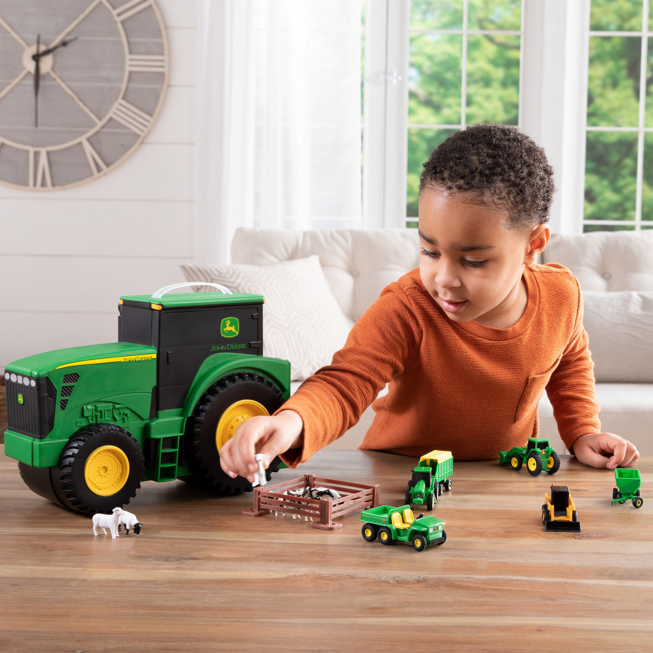 John Deere Fun on the Go Tractor Case