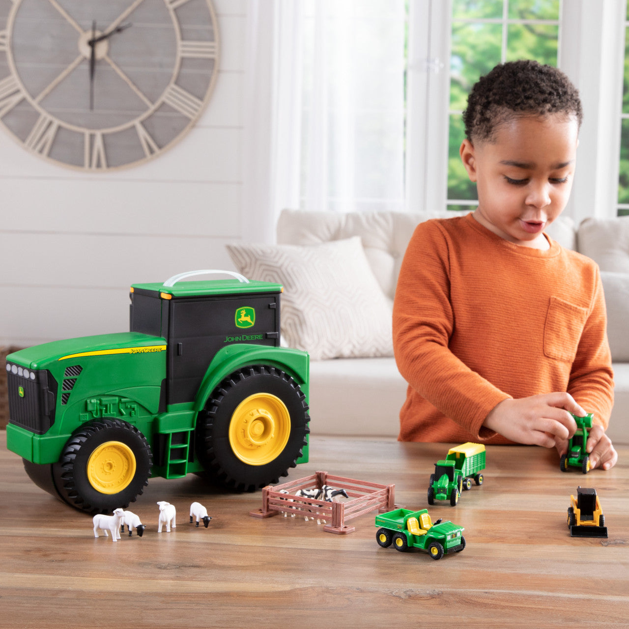 John Deere Fun on the Go Tractor Case