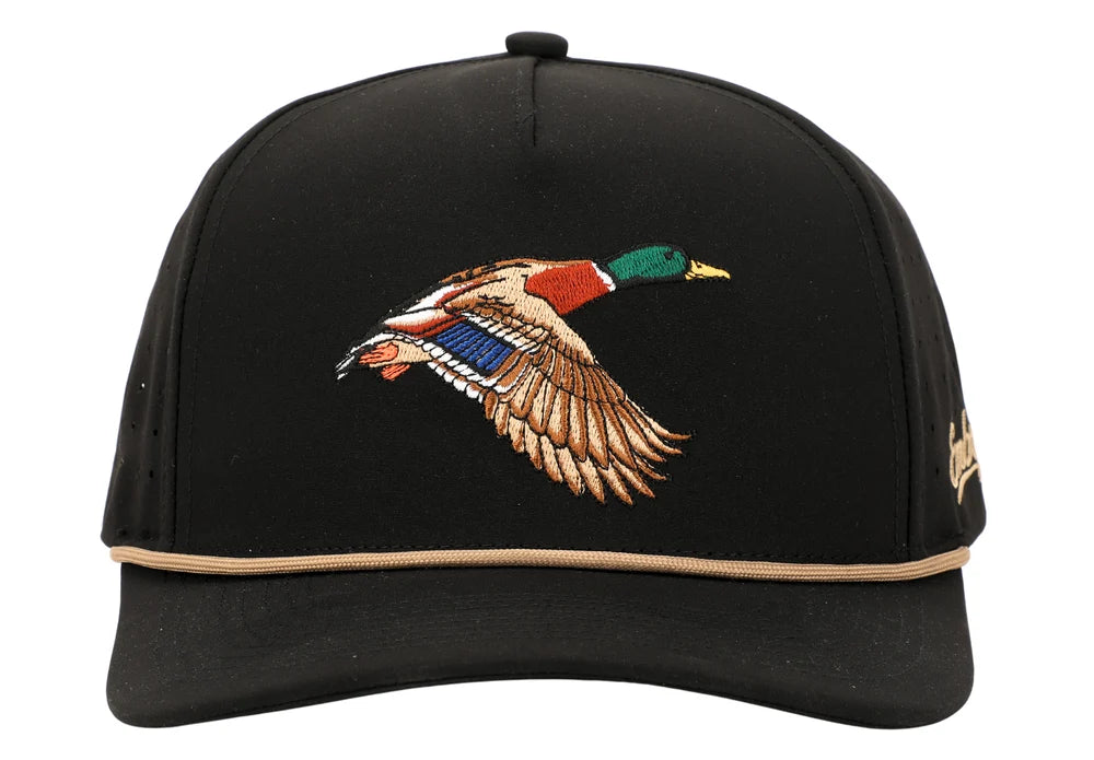 Embry Outdoors | Mallard Golf Hat - Black