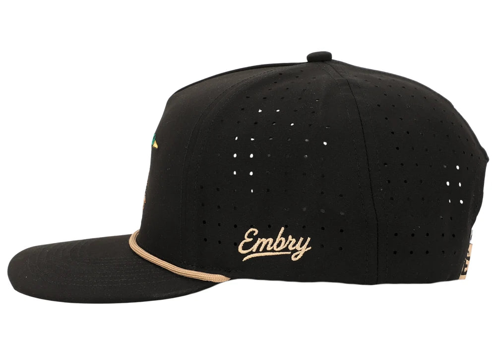 Embry Outdoors | Mallard Golf Hat - Black