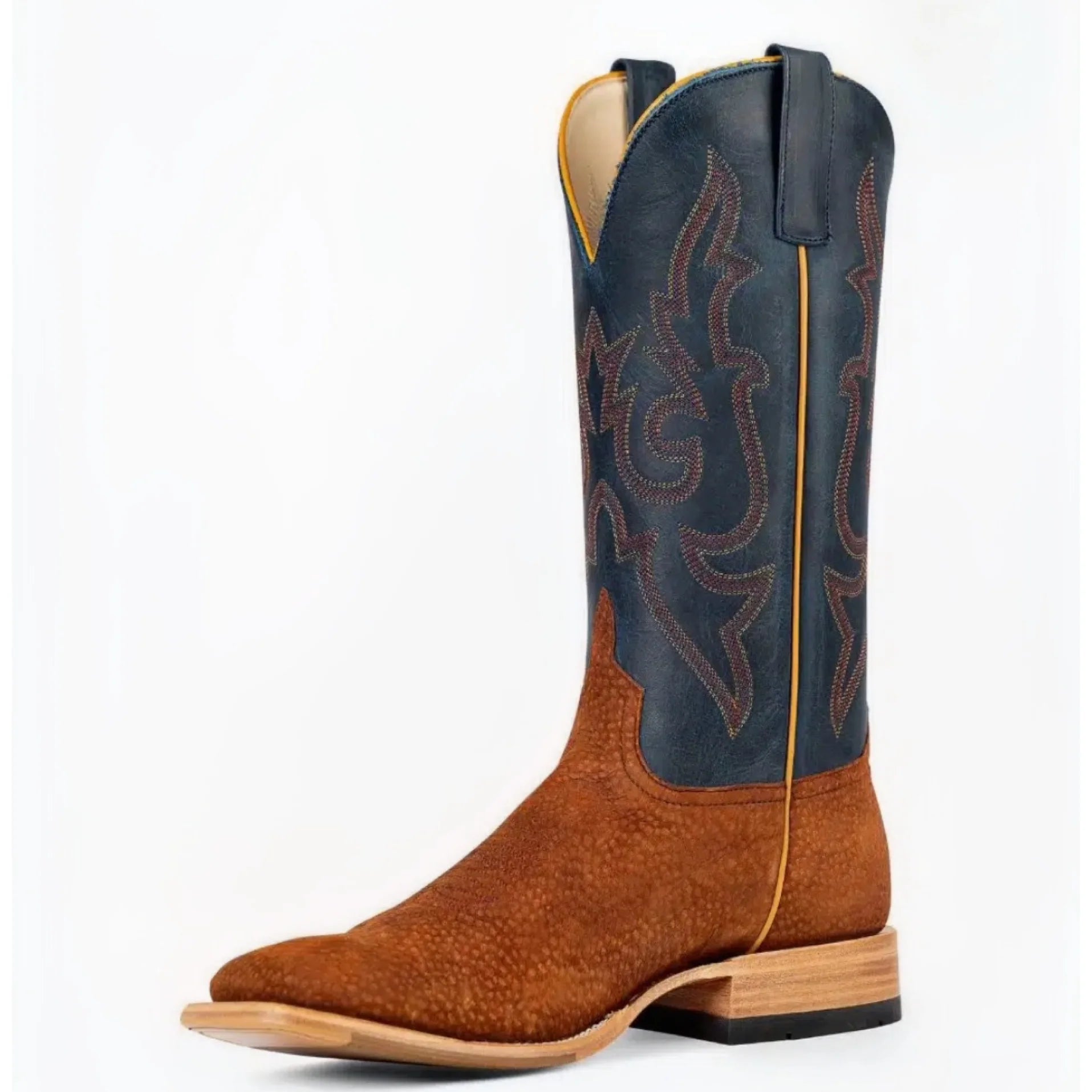 Men's Horse Power Top Hand Collection Rust Carpincho Western Boots