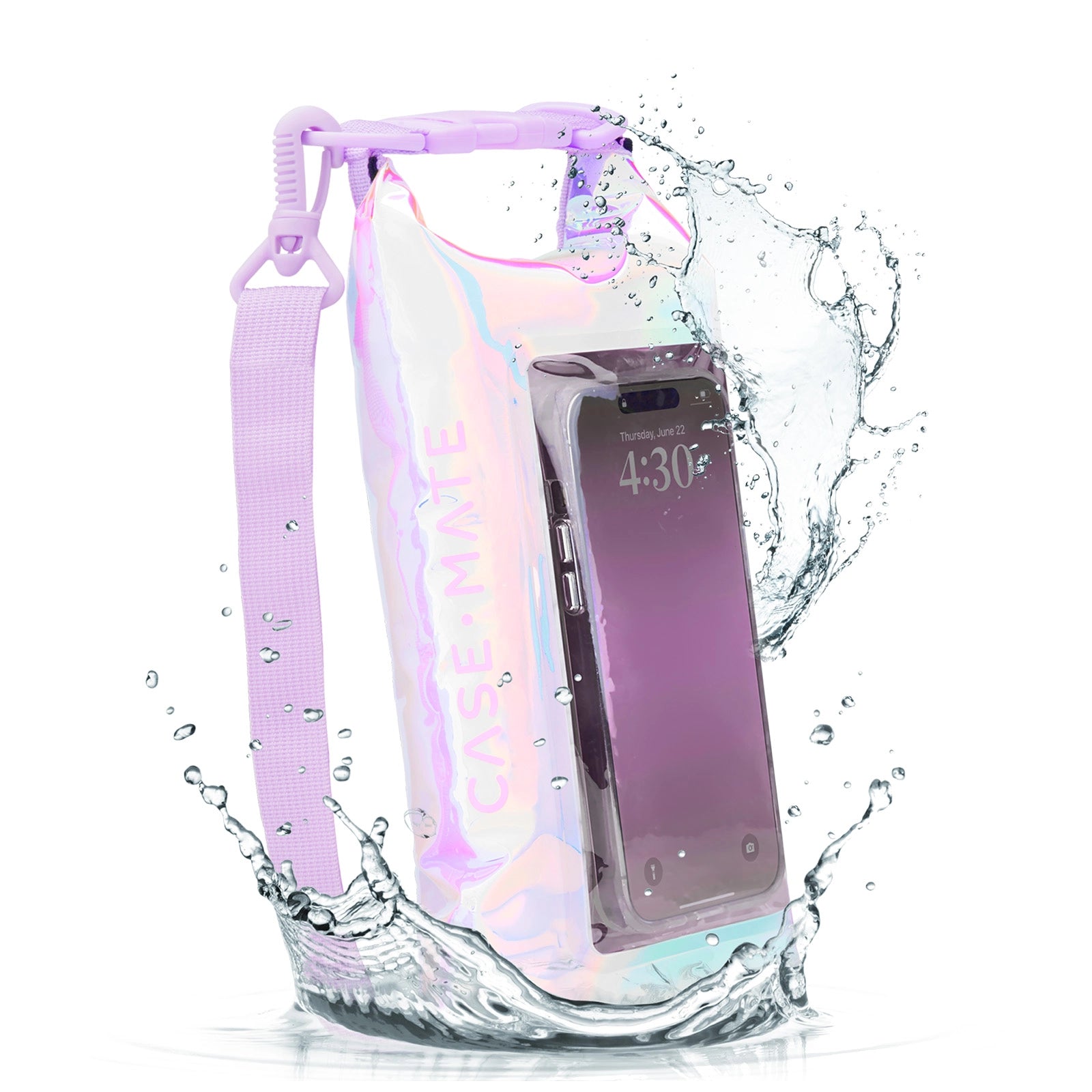 Case-Mate Waterproof Phone 2L Bucket Bag - Soap Bubble