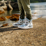 Little Kid's Xtratuf Ankle Deck Boots in Ice Duck Camo