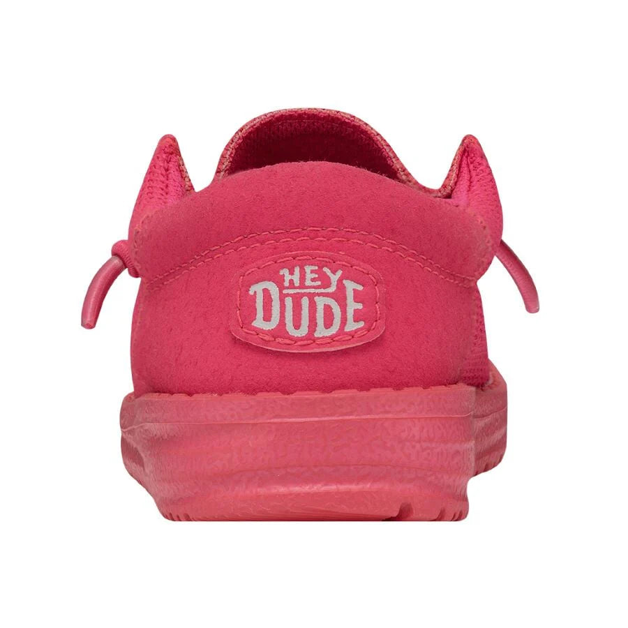 Hey Dude Wally Youth Funk Mono Electric Pink