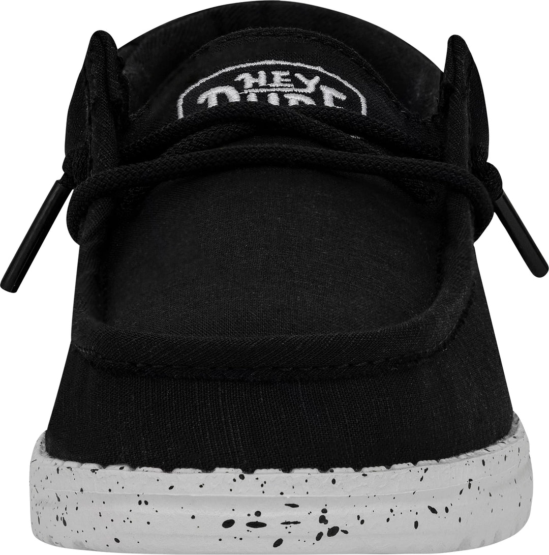 Chaussures Hey Dude Wally Youth Pour Garçons - Légeres, Souples Et Confortables - Toile Lavable