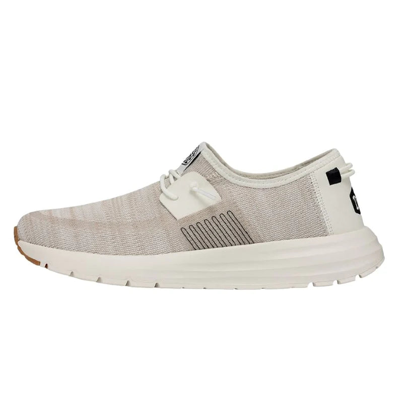 Men's Hey Dude Sirocco White Sneakers