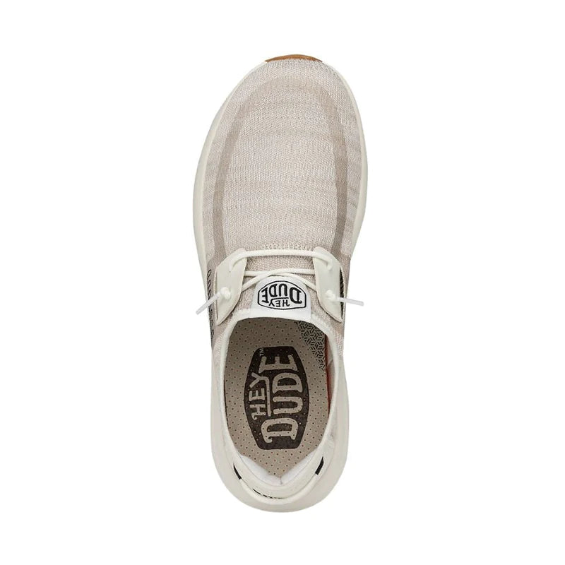 Men's Hey Dude Sirocco White Sneakers