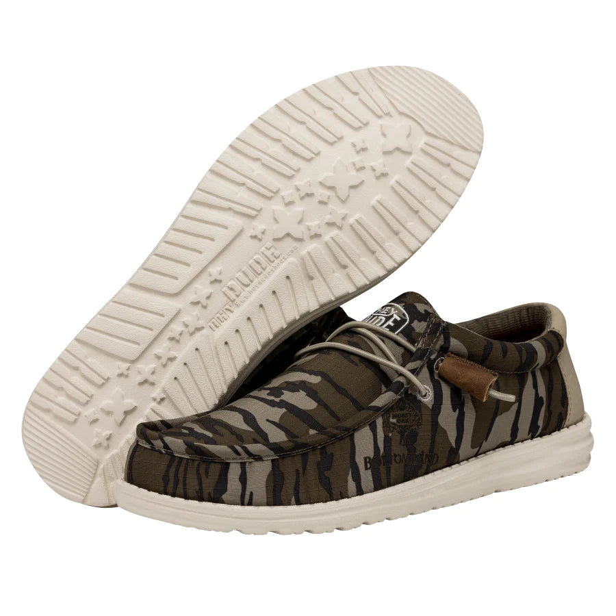 Men's Hey Dude Wally Mossy Oak Original Bottomland