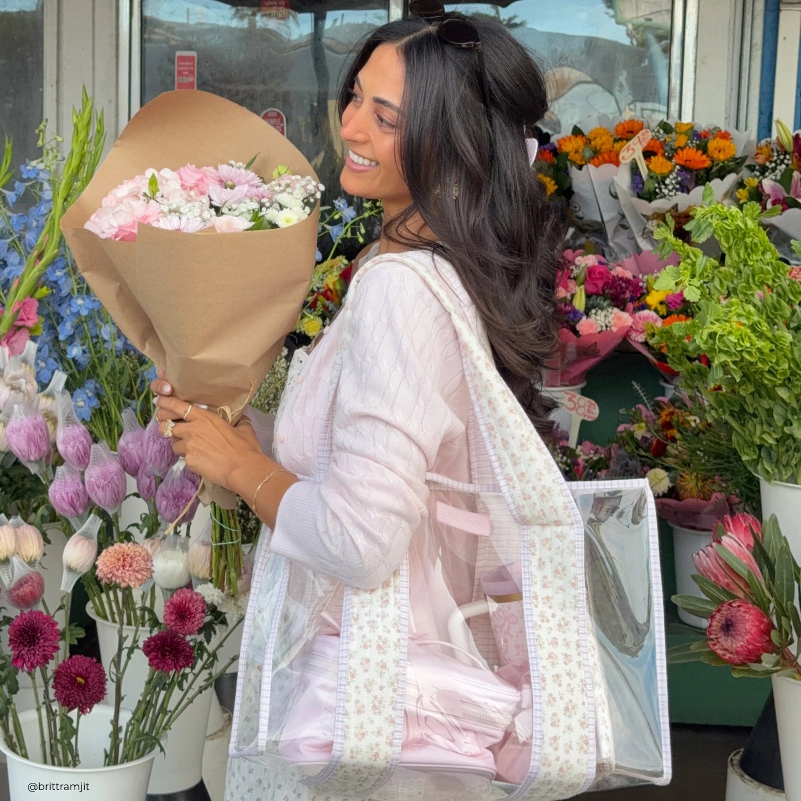 Case-Mate Jelly Tote Bag - Quilted Ditsy Floral