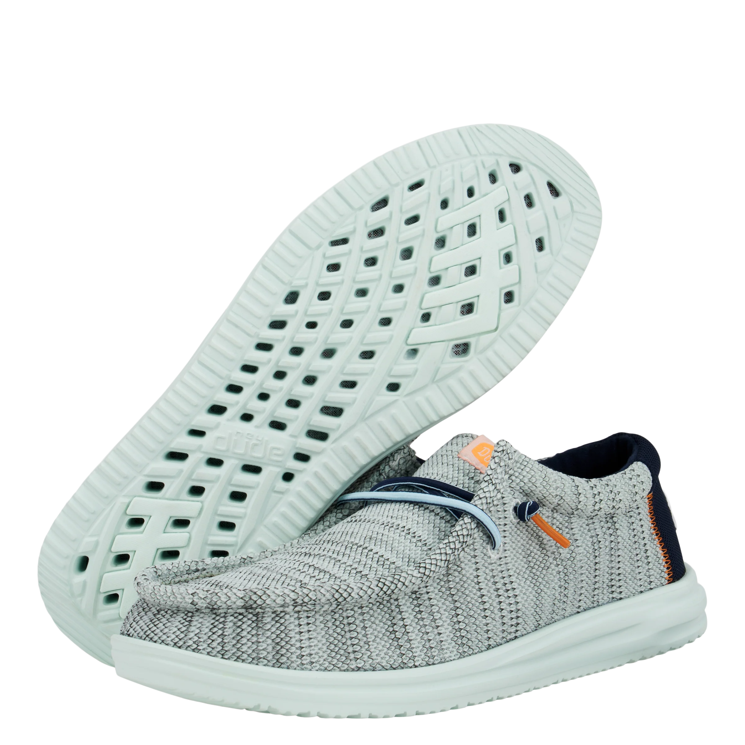 Men's Hey Dude Wally H2O Mesh Sky Blue