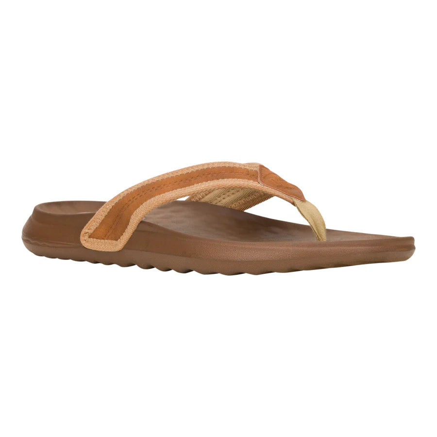 Men's Hey Dude Myers Flip Classic in Lion Orange/Downtown Brown