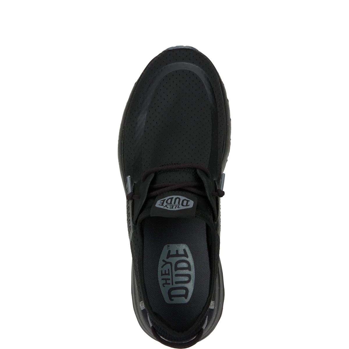 Men's Hey Dude Sirocco Perf Mesh Black/Black