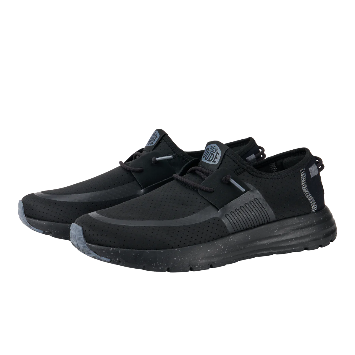 Men's Hey Dude Sirocco Perf Mesh Black/Black