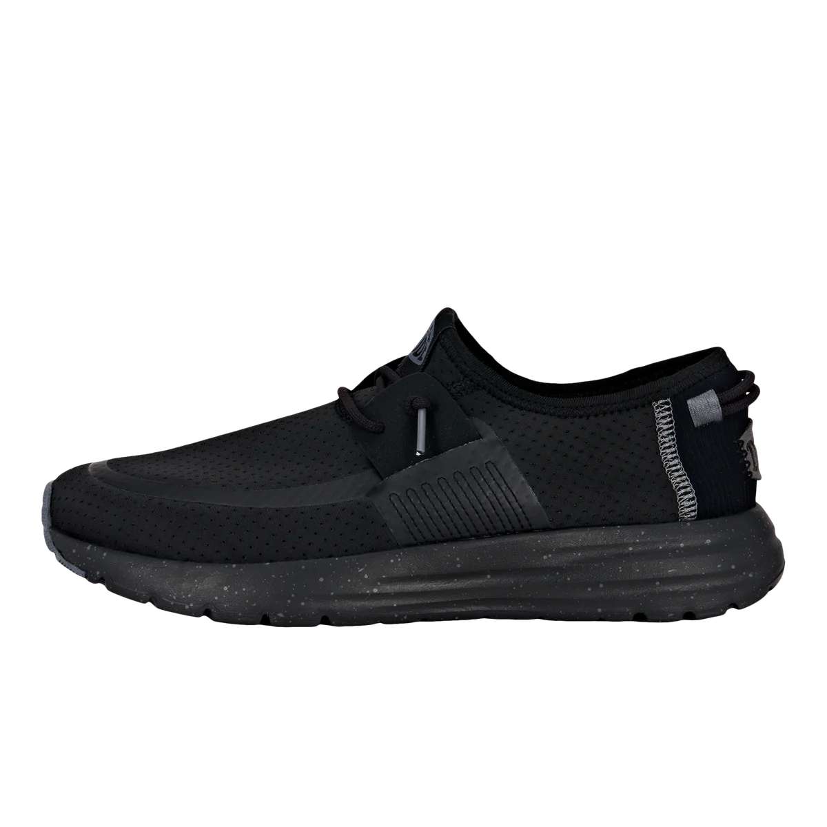 Men's Hey Dude Sirocco Perf Mesh Black/Black