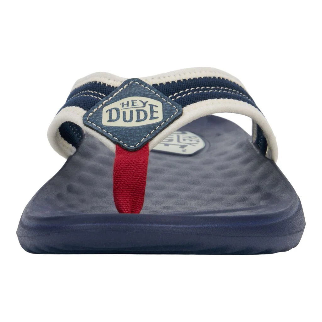 Men's Hey Dude Myers Flip Americana Navy Speckle