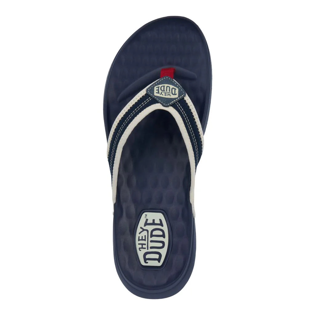 Men's Hey Dude Myers Flip Americana Navy Speckle