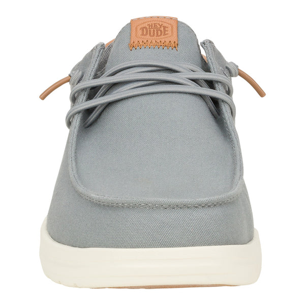 Men's Hey Dude Paul Canvas in Monument Grey