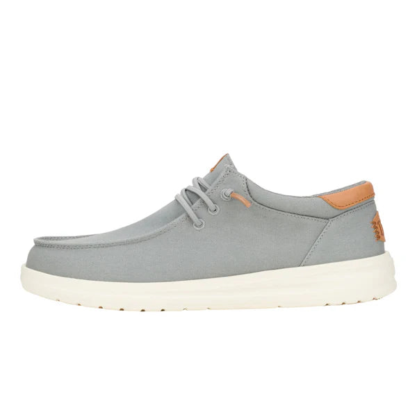 Men's Hey Dude Paul Canvas in Monument Grey