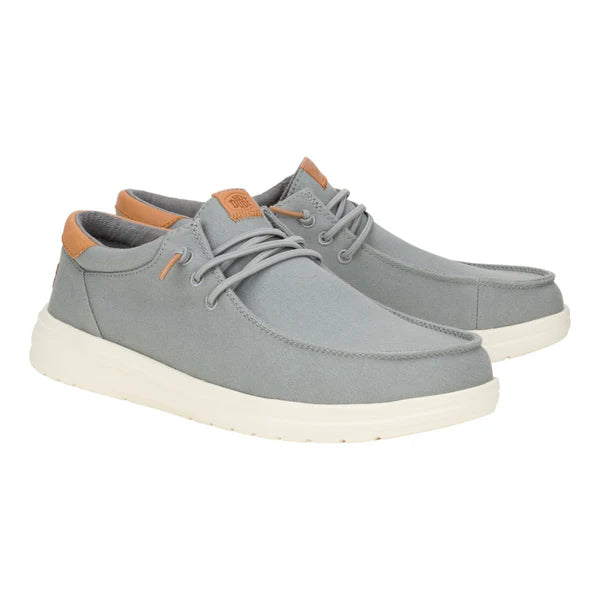 Men's Hey Dude Paul Canvas in Monument Grey