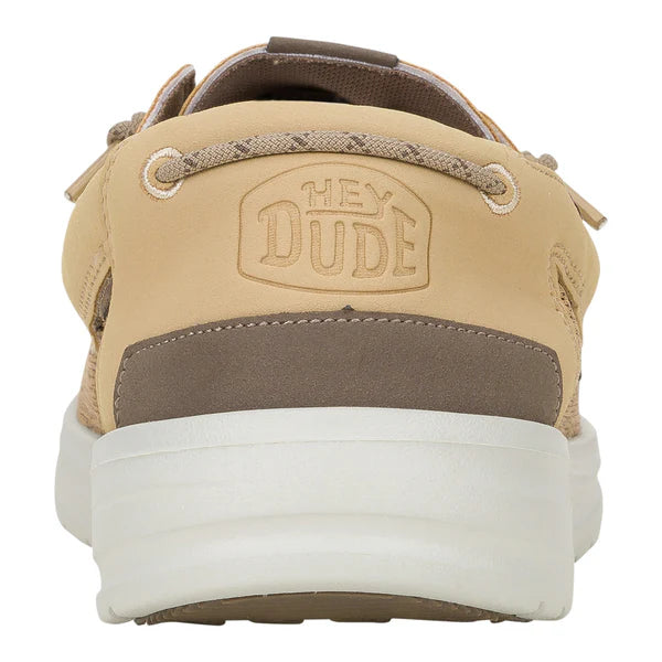 Men's Hey Dude Welsh Grip Classic Mesh in Incense/Morel Brown