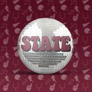 Disco Game Day Button